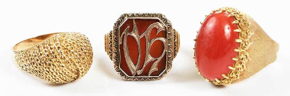 Three Gold Rings* (Coral) (1 of 7)