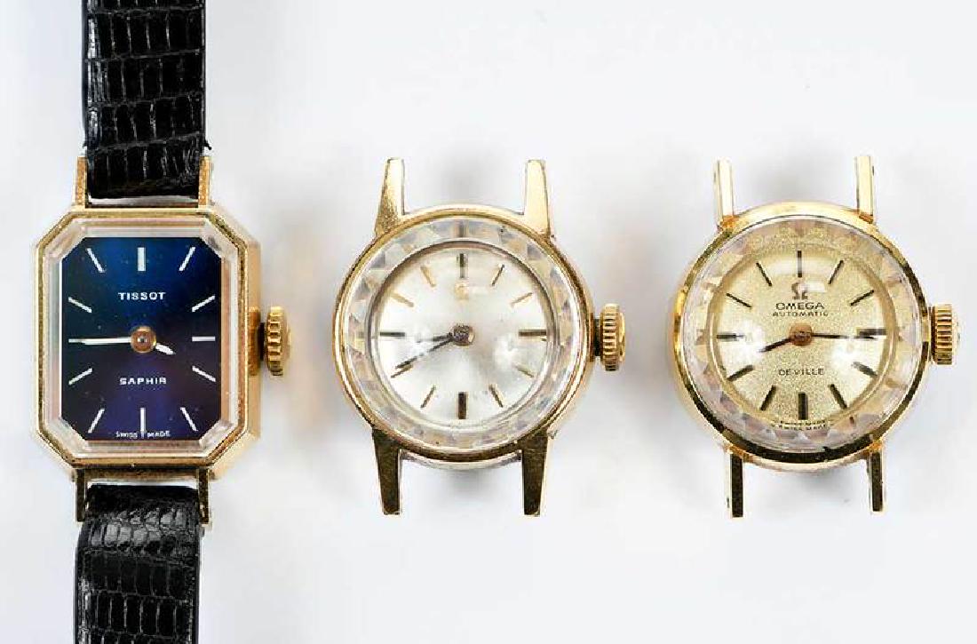 Two Omega Dials and Tissot Watch (1 of 6)