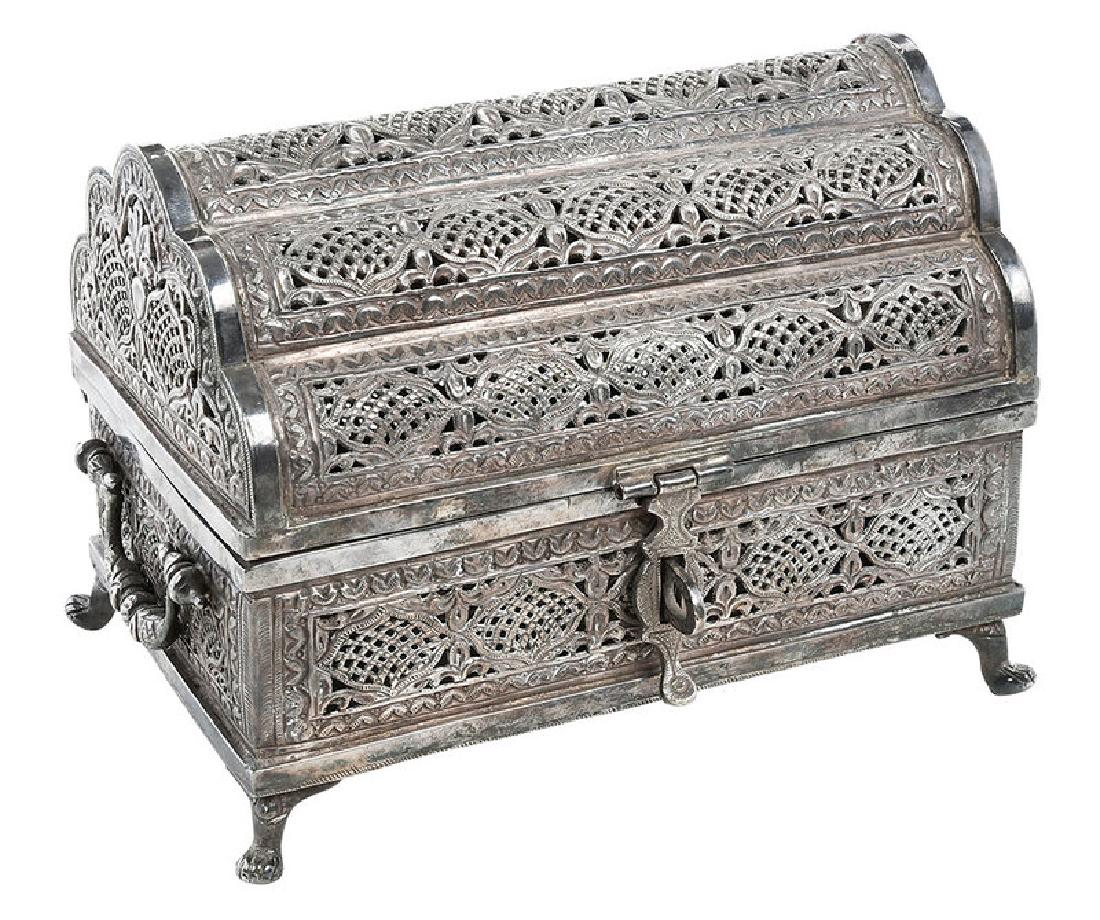 Middle Eastern Silver Casket (1 of 14)