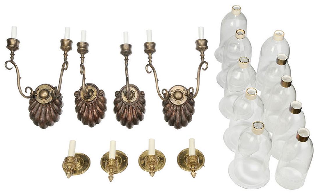 Eight Hurricane Sconces In Two Matching Sets (1 of 6)