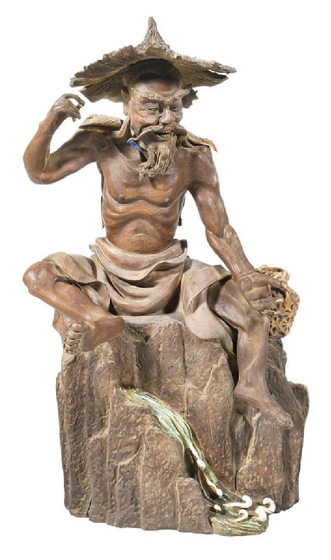 Patinated and Enameled Metal Figure (1 of 11)