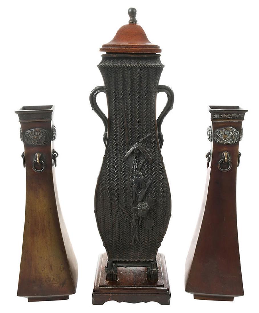 Three Asian Bronze Vases (1 of 13)