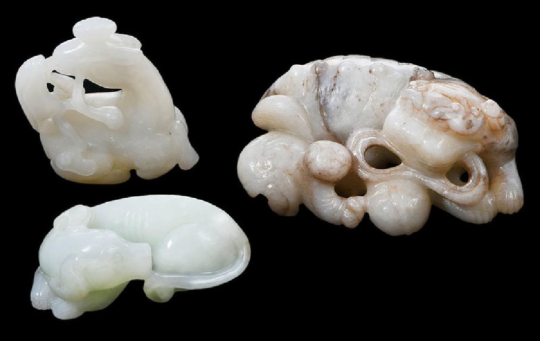 Three Carved Jade Animals (1 of 18)