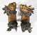 Pair of Gilt Bronze Qilin - 7