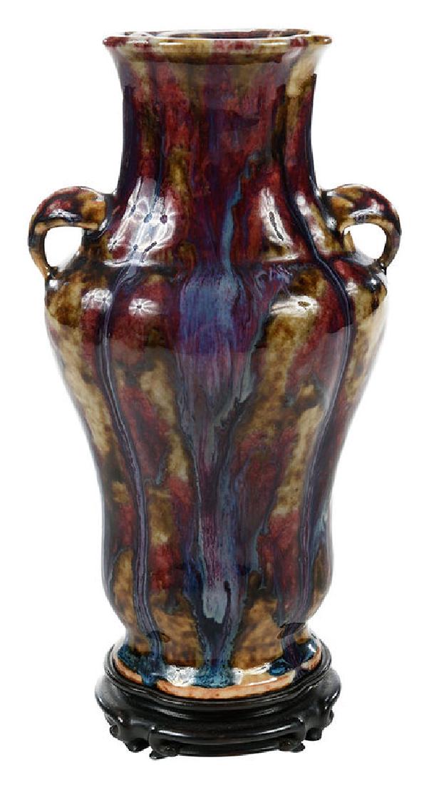 Chinese Flambe Vase (1 of 8)