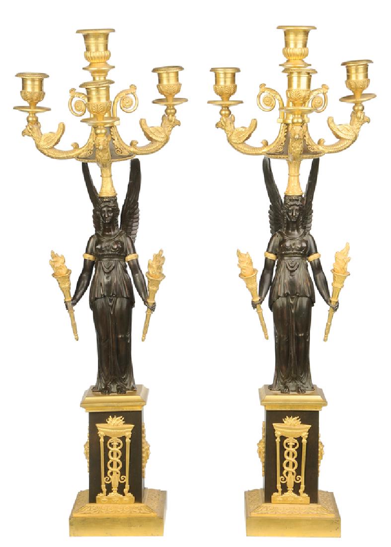 Fine Pair Russian Empire Style Candelabra (1 of 6)