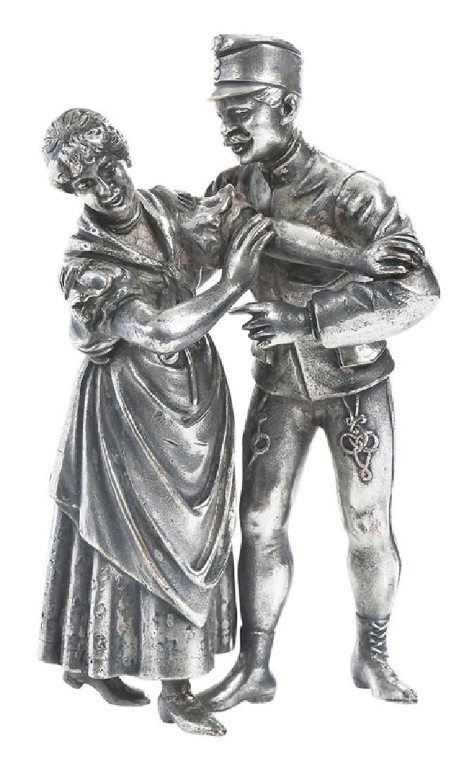 Russian Silver-Plate Figures (1 of 8)