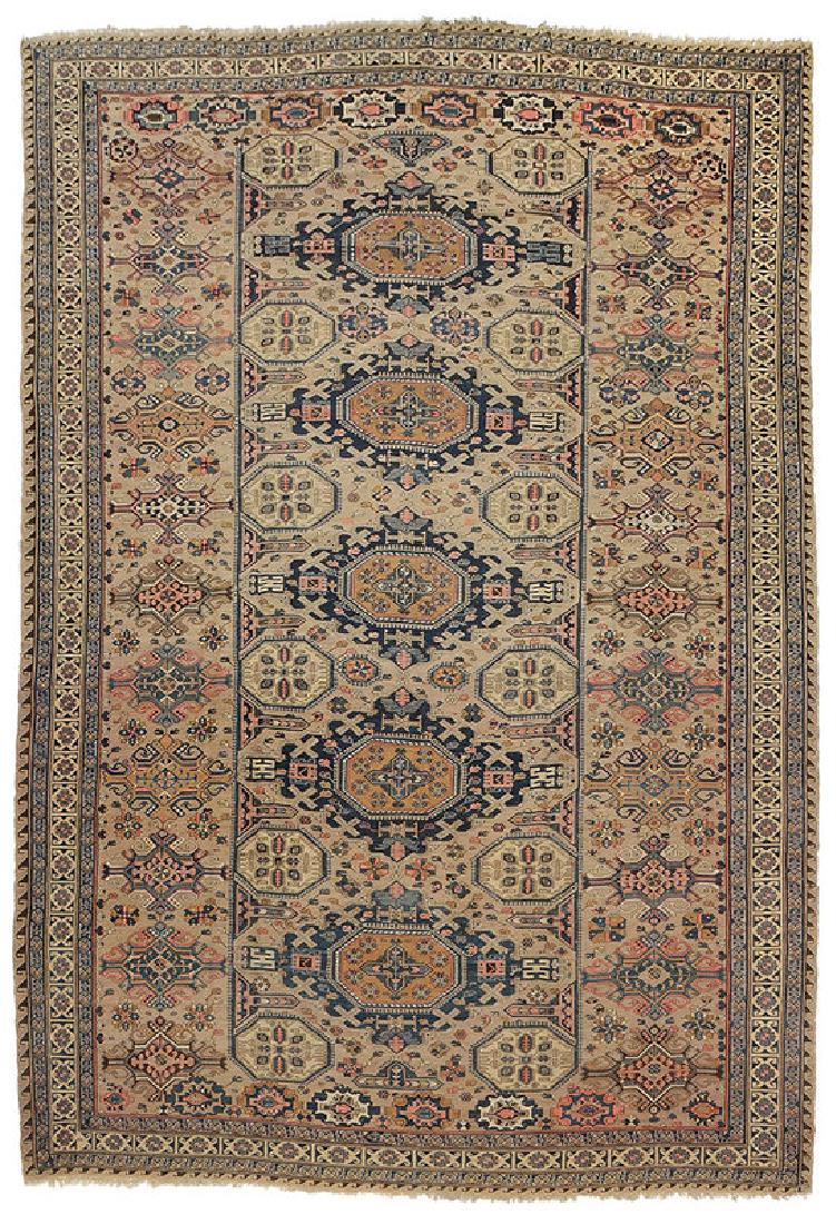Antique Caucasian Brown Field Soumac (1 of 8)