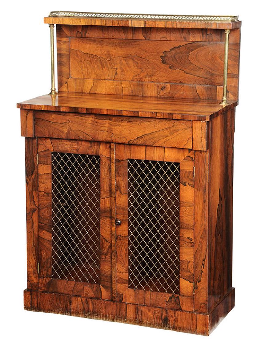 Regency Rosewood Grille Door Cabinet (1 of 6)