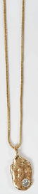 Gold and Diamond Necklace - 7