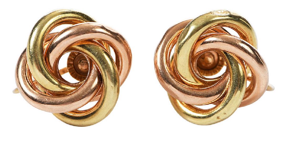 Tiffany 14kt. Earclips (1 of 6)