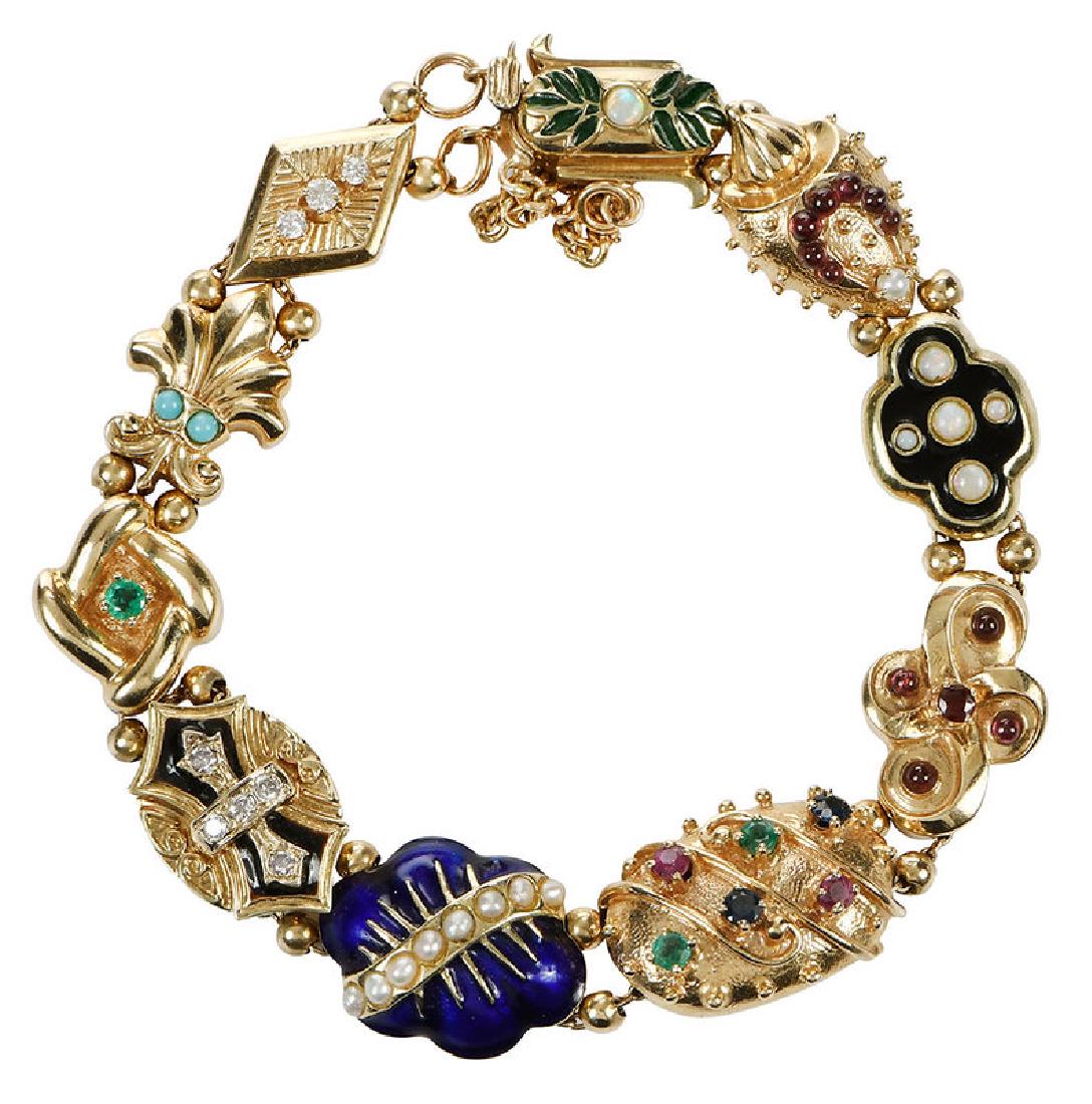 14kt. Slide Bracelet (1 of 11)