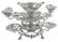 Fine George III English Silver Epergne