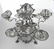 Fine George III English Silver Epergne - 4
