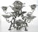 Fine George III English Silver Epergne - 6