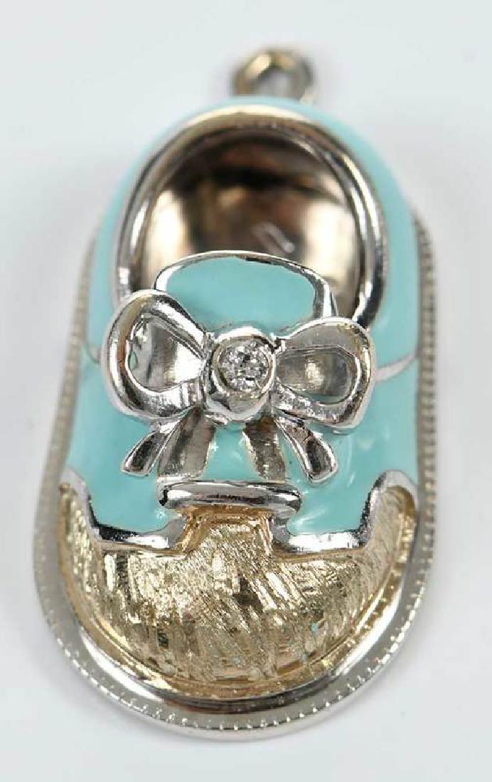 Aaron Basha 18kt. Diamond & Enamel Charm (1 of 5)