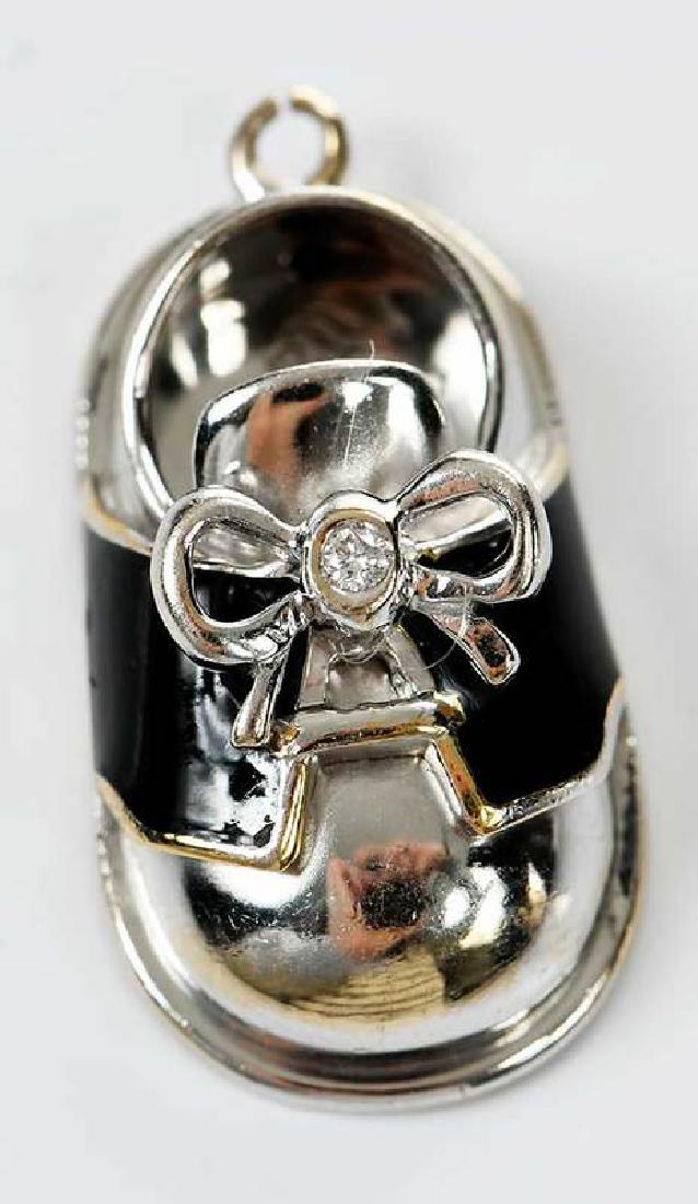 Aaron Basha 18kt. Diamond & Enamel Charm (1 of 6)