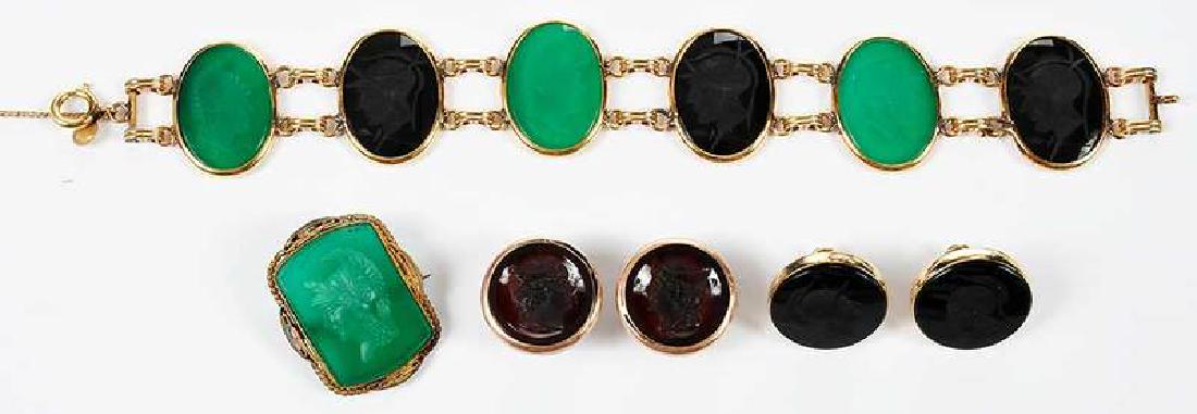 Four Pieces Intaglio Jewelry (1 of 5)