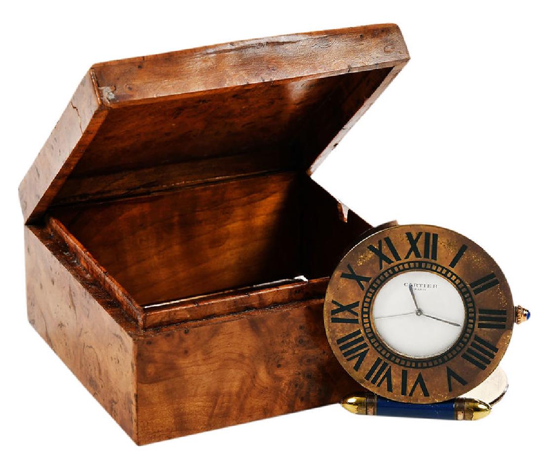 Vintage Cartier Paris Quartz Travel Clock (1 of 2)