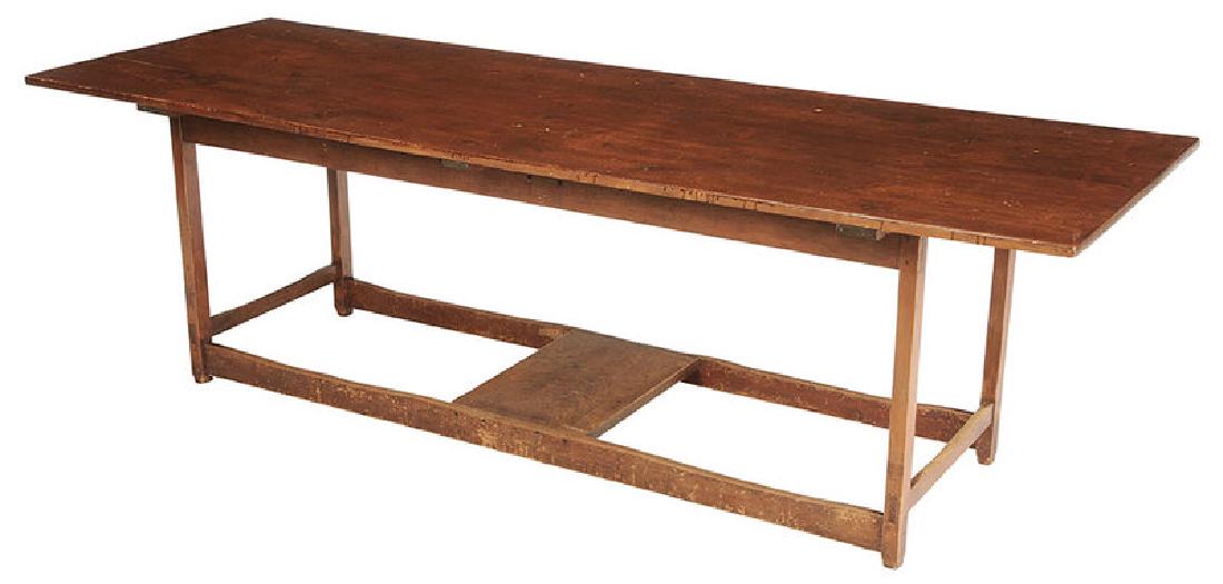 American Shaker Style Pine Harvest Table (1 of 3)