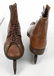 Pair of Leather and Wood Ice Skates - 5