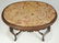 Provincial Louis XV Style Marble Top Low Table - 3