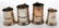 Four Silver on Copper Tankards - 2