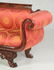 American Classical Carved Mahogany Sofa - 5