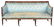 New York Federal Carved Mahogany Sofa