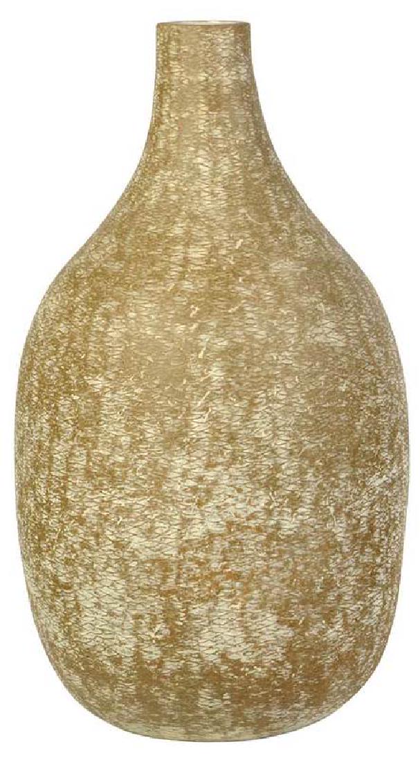 Claude Conover: (Cleveland, Ohio, 1907-1994)"Haas" Vessel, ca. 1980, Stoneware with slip surface and incising, signed "Claude Conover Haas" on bottom, 23 in.