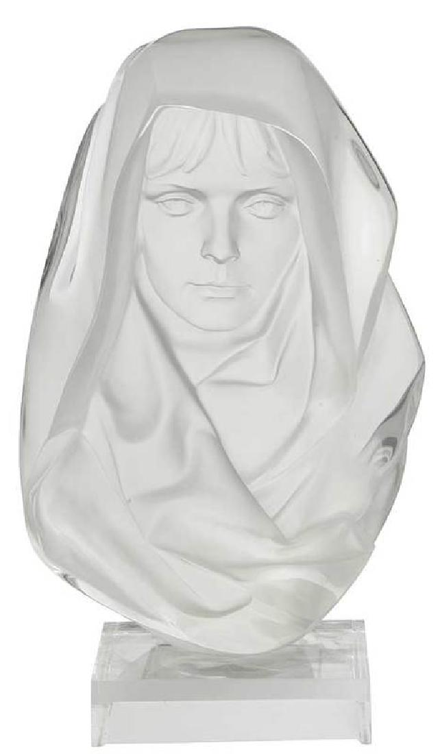 Frederick Elliott Hart: (District of Columbia/Virginia, 1943-1999)Penumbra, signed "Hart", lucite, 20 in.Note:With original shipping box, Provenance: Private Collection
