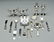 1182: 16 sterling silver items: