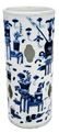 Chinese Blue and White Wig Stand