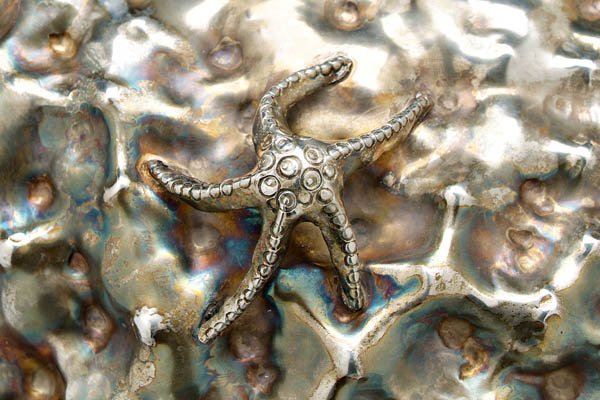 Italian silver shell bowl, - 3