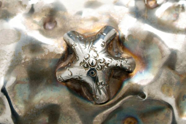 Italian silver shell bowl, - 4