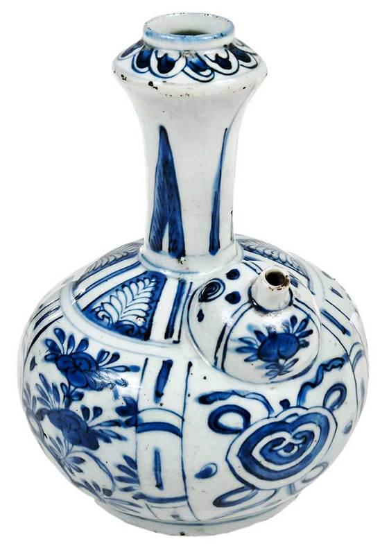 Chinese Blue and White Porcelain Kendi (1 of 7)
