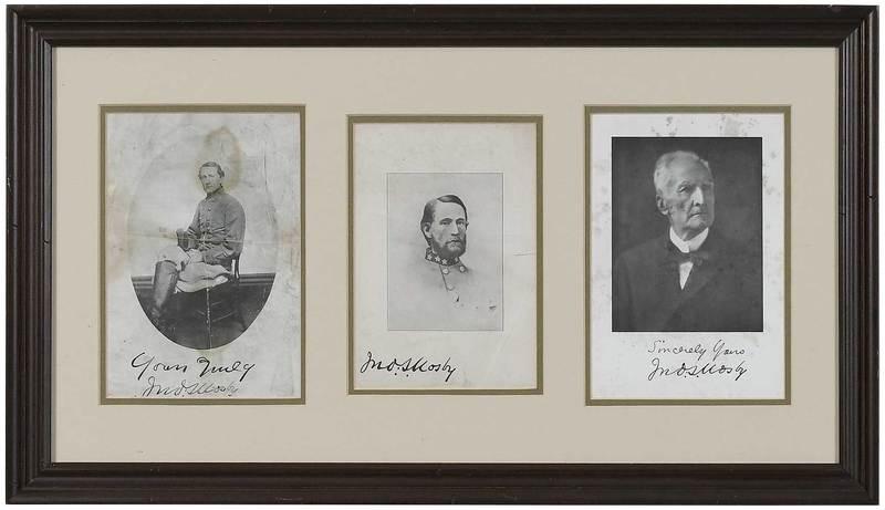 Three Images of John S. Mosby in One Frame (1 of 7)