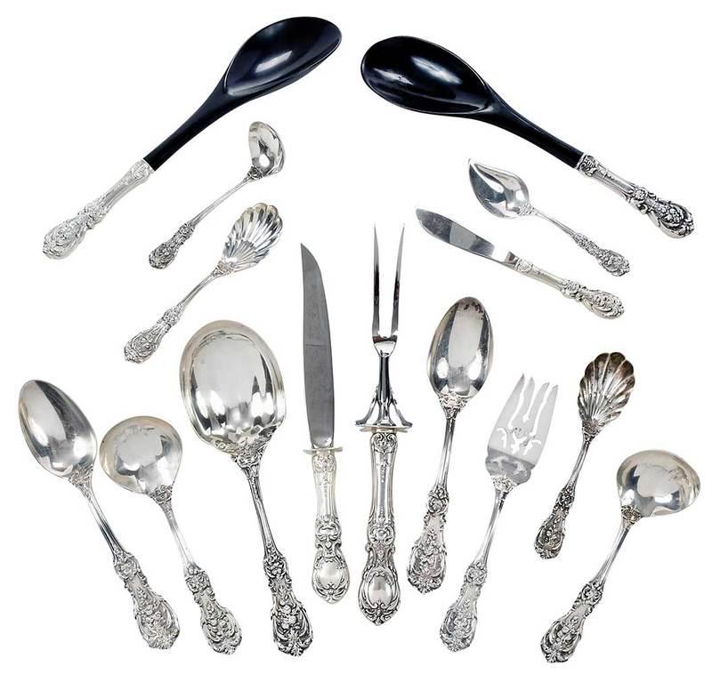 15 Francis I Sterling Service Pieces (1 of 5)