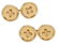 Cartier 14kt. Cufflinks