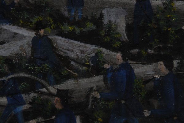 Civil War painting, James Hope, - 3