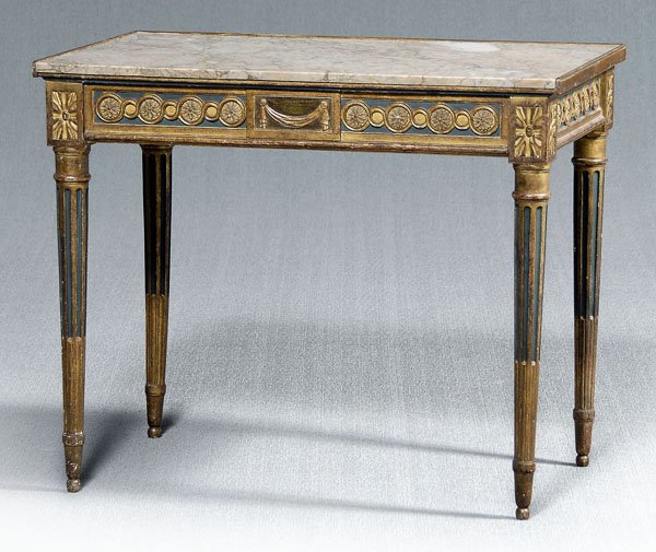 Italian neoclassical pier table,