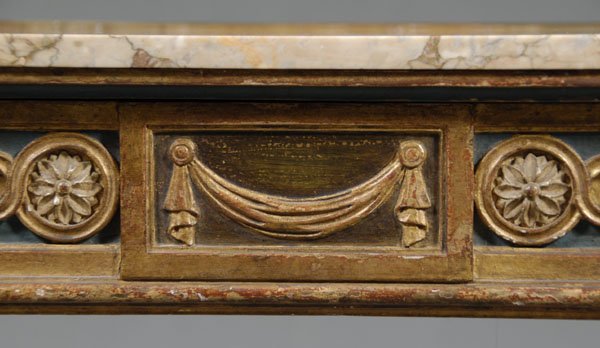 Italian neoclassical pier table, - 3