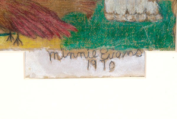 Minnie Evans drawing - 3