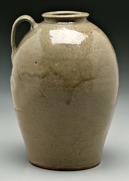 Edgefield District stoneware jar,