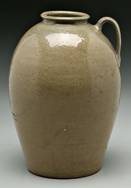 Edgefield District stoneware jar, - 2