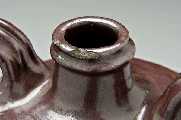 Edgefield ovoid stoneware jar, - 2