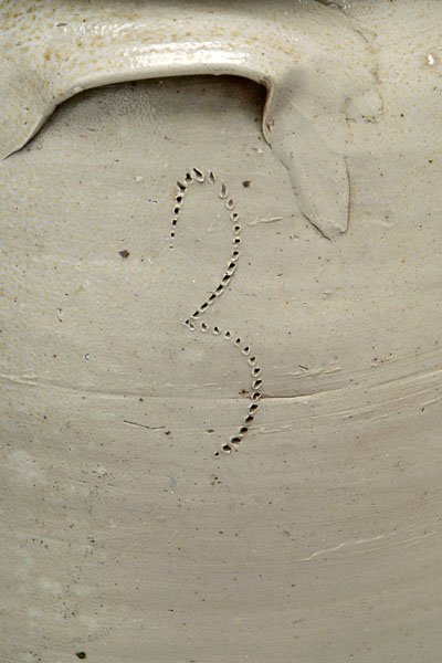 Four pieces salt glaze pottery: - 4