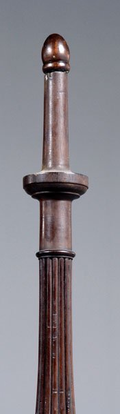 Caribbean classical mahogany bedstead, - 3