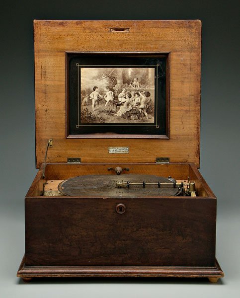 Polyphon music box, - 2