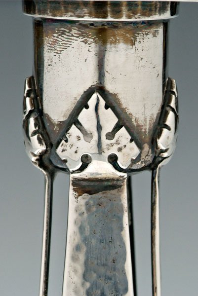 Pair Tiffany sterling candlesticks - 4